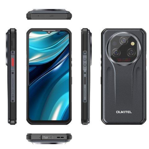Smartfon WP39 5G 6/256GB IP69K Szary Smartfon WP39 5G 6/256GB IP69K Szary