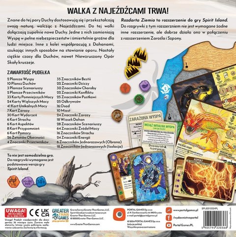 Gra Spirit Island: Rozdarta Ziemia Gra Spirit Island: Rozdarta Ziemia