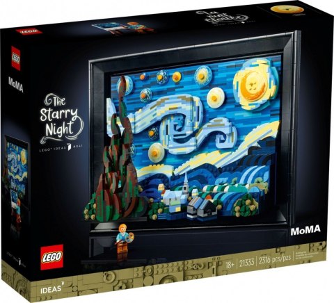 Klocki Ideas 21333 Gwiaździsta noc Vincenta van Gogha Klocki Ideas 21333 Gwiaździsta noc Vincenta van Gogha