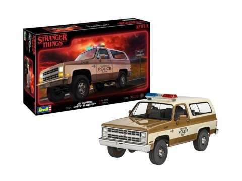 Model do sklejania Samochód 1985 Chevrolet K5 Blazer S 1/25 Model do sklejania Samochód 1985 Chevrolet K5 Blazer S 1/25