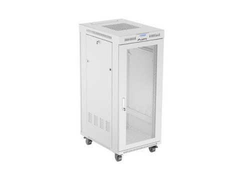 Szafa instalacyjna rack stojąca 19 cali 27U 600x800 drzwi perforowane LCD szara (Flat pack) Szafa instalacyjna rack stojąca 19 cali 27U 600x800 drzwi perforowane LCD szara (Flat pack)