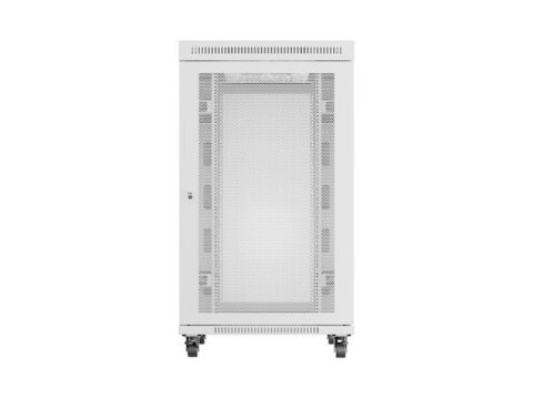 Szafa instalacyjna rack stojąca 19 cali 27U 800x1000 drzwi perforowane LCD szara (Flat pack) Szafa instalacyjna rack stojąca 19 cali 27U 800x1000 drzwi perforowane LCD szara (Flat pack)