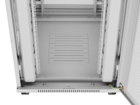 Szafa instalacyjna rack stojąca 19 cali 42U 800x1000 drzwi perforowane LCD szara (Flat pack) Szafa instalacyjna rack stojąca 19 cali 42U 800x1000 drzwi perforowane LCD szara (Flat pack)