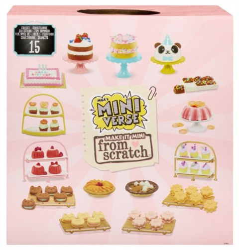 Figurki Miniverse Make It Mini From Scratch Display 15 sztuk Figurki Miniverse Make It Mini From Scratch Display 15 sztuk