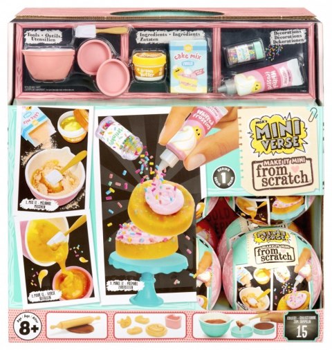 Figurki Miniverse Make It Mini From Scratch Display 15 sztuk Figurki Miniverse Make It Mini From Scratch Display 15 sztuk