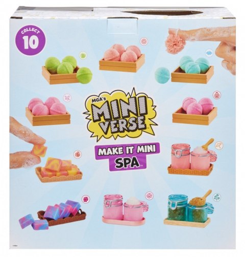 Figurki Miniverse Make It Mini Spa Display 15 sztuk Figurki Miniverse Make It Mini Spa Display 15 sztuk
