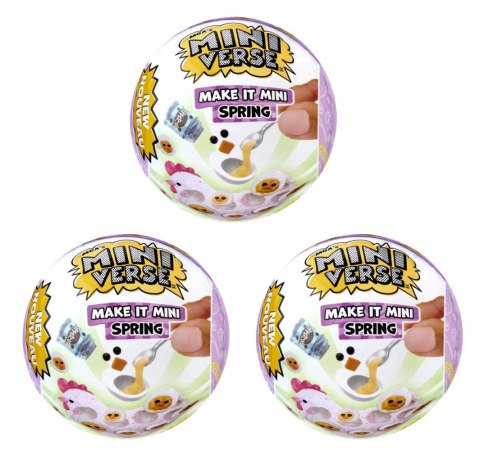 Figurki Miniverse Make It Mini Spring 1 sztuka Figurki Miniverse Make It Mini Spring 1 sztuka