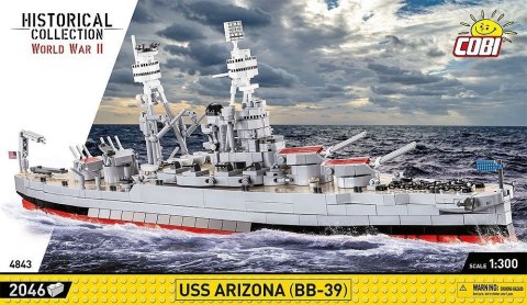 Klocki USS Arizona BB-39 2046 klocków Klocki USS Arizona BB-39 2046 klocków