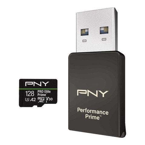 Karta pamięci microSDXC Elite Prime 128GB + adapter SD + czytnik USB-A Karta pamięci microSDXC Elite Prime 128GB + adapter SD + czytnik USB-A