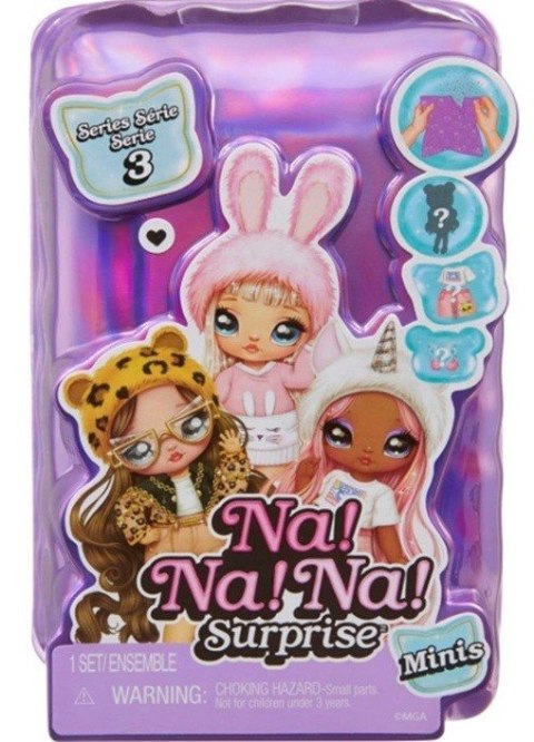 Lalka Na! Na! Na! Surprise Minis S3 1 sztuka Lalka Na! Na! Na! Surprise Minis S3 1 sztuka