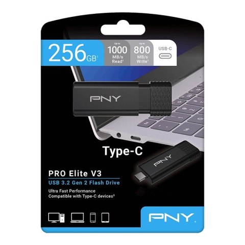 Pendrive 256GB ProElite V3 USB-C 3.2 Pendrive 256GB ProElite V3 USB-C 3.2