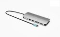 Stacja dokująca USB-C Metal Nano 3x Display Dock 2x HDMI 1x USB-C video Power Delivery 140W