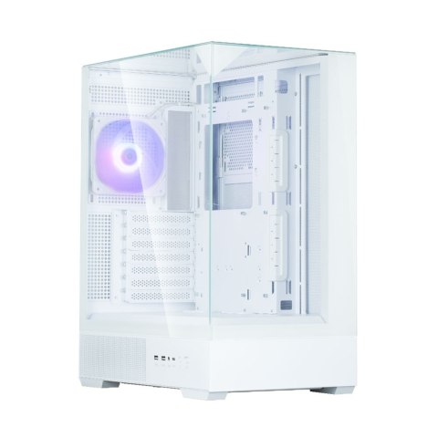 Obudowa P40 Prism Mid-Tower szkło hartowane biała Obudowa P40 Prism Mid-Tower szkło hartowane biała