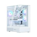 Obudowa P40 Prism Mid-Tower szkło hartowane biała