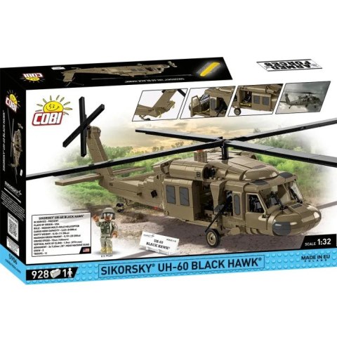 Klocki Sikorsky UH-60 Black Hawk 928 klocków Klocki Sikorsky UH-60 Black Hawk 928 klocków
