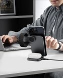 LC-MC312 Slim 3w1 ładowarka bezprzewodowa MagSafe Qi2 15W + ładowarka PD 30W + Etui