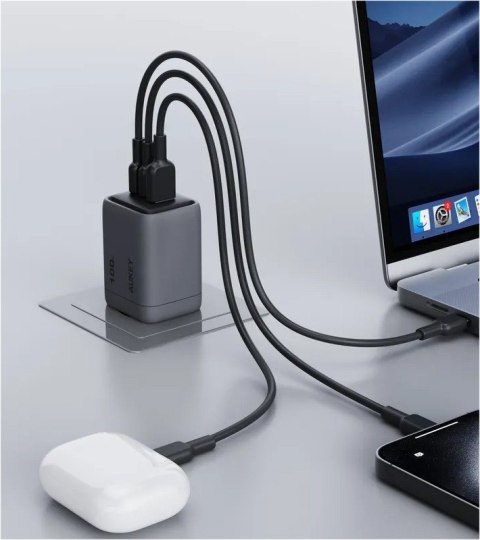 PA-C5 ładowarka sieciowa 3xUSB (2xUSB-C i 1xUSB-A) 100W 5A QC5.0 PD3.0 AFC PPS FCP SCP PA-C5 ładowarka sieciowa 3xUSB (2xUSB-C i 1xUSB-A) 100W 5A QC5.0 PD3.0 AFC PPS FCP SCP