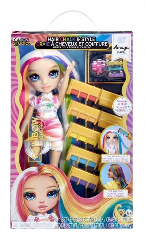 Lalka Rainbow High Hair Chalk & Style Amaya Lalka Rainbow High Hair Chalk & Style Amaya