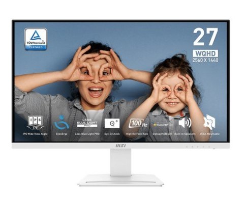 Monitor PRO MP273QW E2 27 cali LED/FHD/Flat/100Hz/White Monitor PRO MP273QW E2 27 cali LED/FHD/Flat/100Hz/White