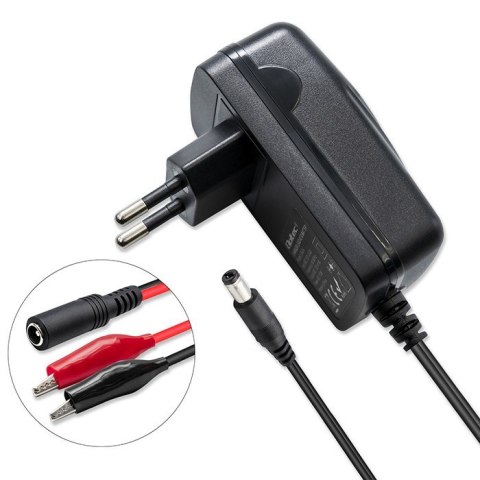 Automatyczna ładowarka do akumulatora AGM GEL STD 12V | 1.5A | Prostownik z sygnalizatorem LED Automatyczna ładowarka do akumulatora AGM GEL STD 12V | 1.5A | Prostownik z sygnalizatorem LED