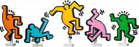 Klocki ART 31216 Keith Haring - tańczące postacie Klocki ART 31216 Keith Haring - tańczące postacie