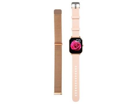 Smartwatch X16 Bluetooth różowy Smartwatch X16 Bluetooth różowy
