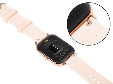 Smartwatch X16 Bluetooth różowy Smartwatch X16 Bluetooth różowy