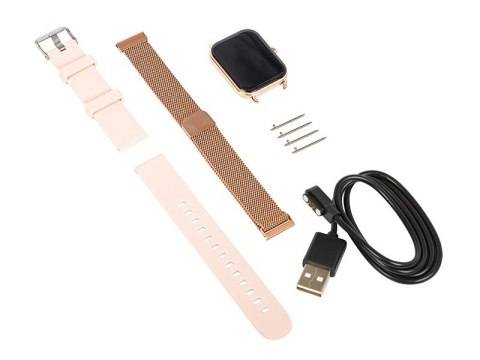 Smartwatch X16 Bluetooth różowy Smartwatch X16 Bluetooth różowy
