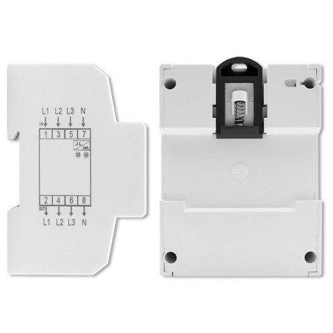 Trójfazowy elektroniczny licznik | miernik zużycia energii na szynę DIN | 400V | 100A | LCD | 4P Trójfazowy elektroniczny licznik | miernik zużycia energii na szynę DIN | 400V | 100A | LCD | 4P