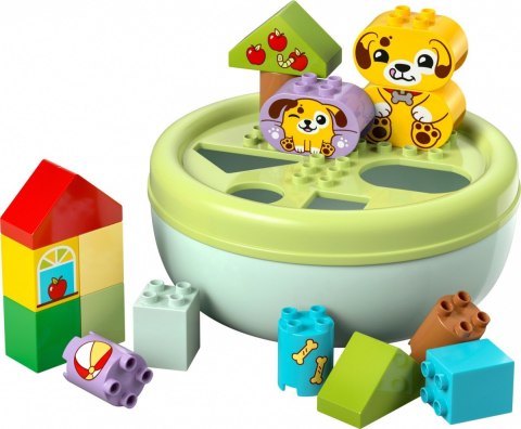 Klocki DUPLO 10441 Sorter kształtów: dom szczeniaczków Klocki DUPLO 10441 Sorter kształtów: dom szczeniaczków