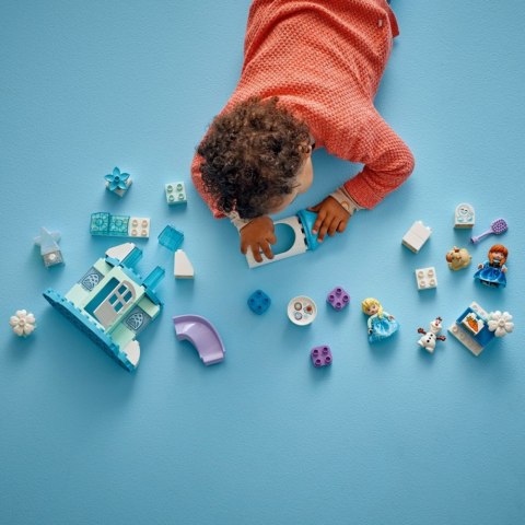 Klocki DUPLO Disney 10455 Przyjęcie w lodowym zamku Anny i Elzy Klocki DUPLO Disney 10455 Przyjęcie w lodowym zamku Anny i Elzy