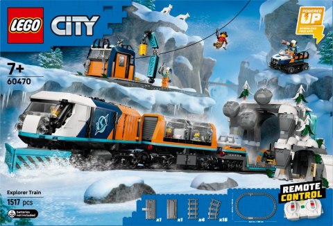 Klocki City 60470 Ekspres polarny arktycznych odkrywców Klocki City 60470 Ekspres polarny arktycznych odkrywców