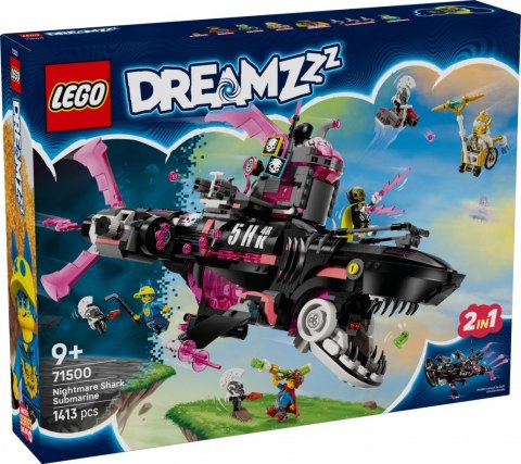 Klocki DREAMZzz 71500 Koszmarny Rekinokręt podwodny Klocki DREAMZzz 71500 Koszmarny Rekinokręt podwodny