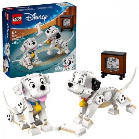 Klocki Disney 43271 101 dalmatyńczyków - Szczeniaczki Szczęściarz i Penny Klocki Disney 43271 101 dalmatyńczyków - Szczeniaczki Szczęściarz i Penny