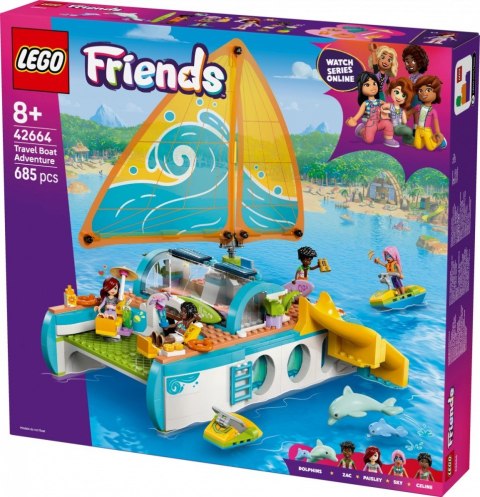 Klocki Friends 42664 Przygoda na łodzi Klocki Friends 42664 Przygoda na łodzi