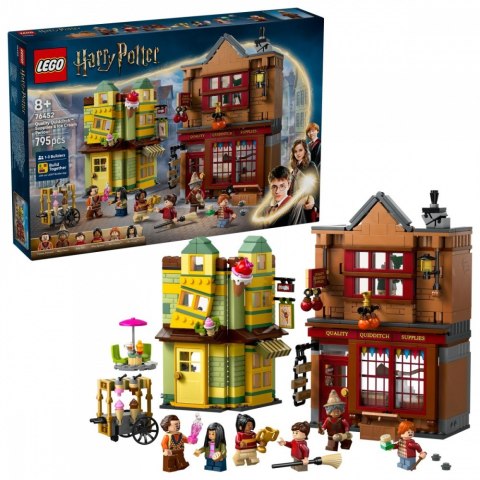 Klocki Harry Potter 76452 Markowy sprzęt do quidditcha i lodziarnia Klocki Harry Potter 76452 Markowy sprzęt do quidditcha i lodziarnia