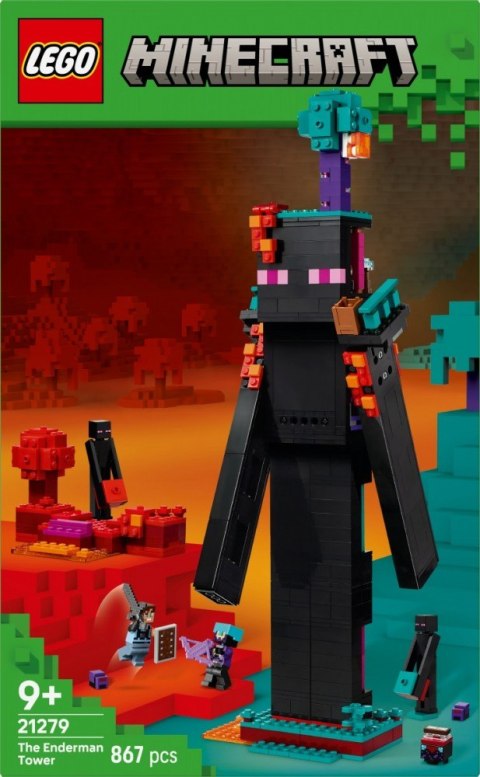 Klocki Minecraft 21279 Wieża Endermana Klocki Minecraft 21279 Wieża Endermana