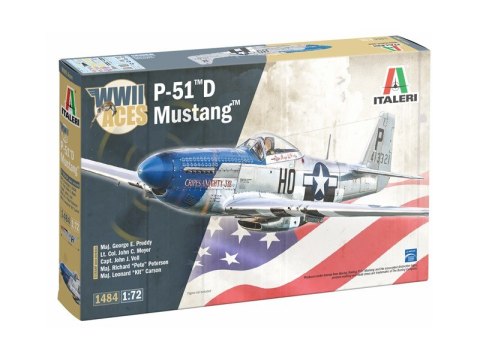 Model plastikowy P-51D Mustang Aces 1/72 Model plastikowy P-51D Mustang Aces 1/72