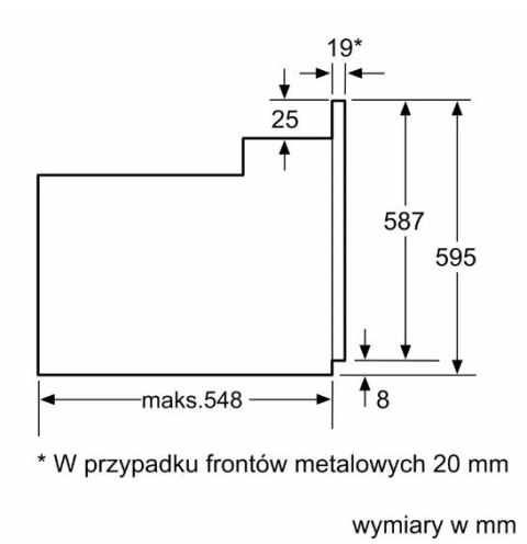 Piekarnik Serie 2 HBF114ES0 Piekarnik Serie 2 HBF114ES0