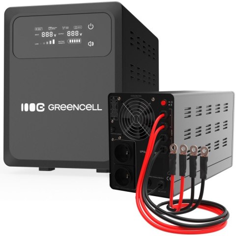 Zasilacz awaryjny UPS AVR PowerCore 1000W/1500VA 12VDC