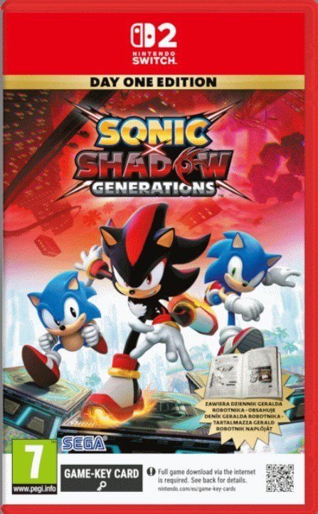 Gra Nintendo Switch 2 Sonic X Shadow Generations Gra Nintendo Switch 2 Sonic X Shadow Generations