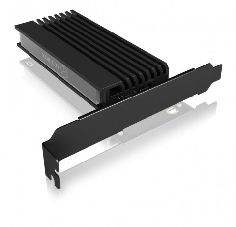 Karta PCIe z gniazdem M.2 M-Key dla jednego dysku SSD M.2 NVMe IB-PCI214M2-HSL Karta PCIe z gniazdem M.2 M-Key dla jednego dysku SSD M.2 NVMe IB-PCI214M2-HSL