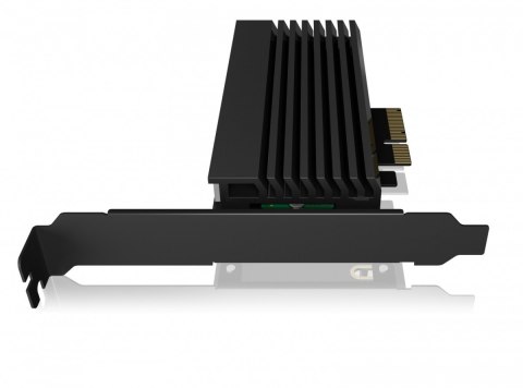 Karta PCIe z gniazdem M.2 M-Key dla jednego dysku SSD M.2 NVMe IB-PCI214M2-HSL Karta PCIe z gniazdem M.2 M-Key dla jednego dysku SSD M.2 NVMe IB-PCI214M2-HSL