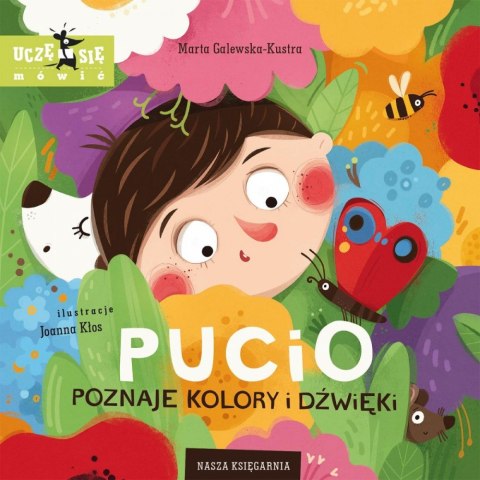Książeczka Pucio poznaje kolory i dźwięki Książeczka Pucio poznaje kolory i dźwięki