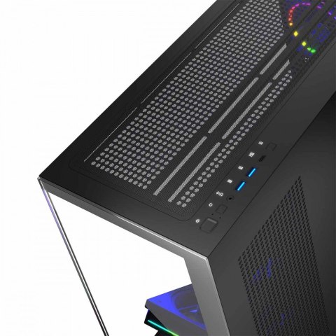 Obudowa PC STELLAR 5F ARGB 10 Czarna Obudowa PC STELLAR 5F ARGB 10 Czarna