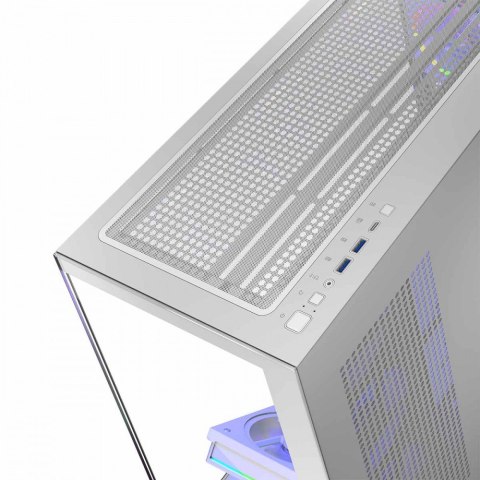 Obudowa PC STELLAR 5F ARGB 20 Biała Obudowa PC STELLAR 5F ARGB 20 Biała