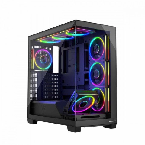 Obudowa PC STELLAR 8F ARGB 10 Czarna Obudowa PC STELLAR 8F ARGB 10 Czarna