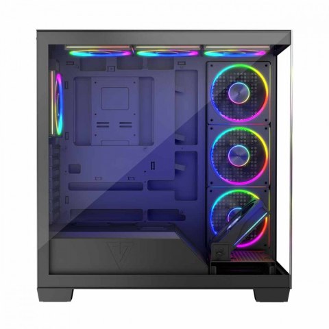 Obudowa PC STELLAR 8F ARGB 10 Czarna Obudowa PC STELLAR 8F ARGB 10 Czarna
