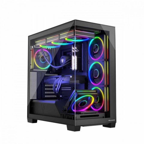 Obudowa PC STELLAR 8F ARGB 10 Czarna Obudowa PC STELLAR 8F ARGB 10 Czarna