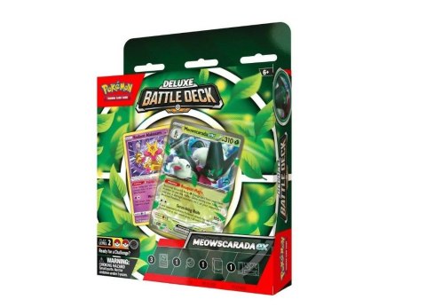 Karty Deluxe Battle Deck Meowscarada ex Karty Deluxe Battle Deck Meowscarada ex